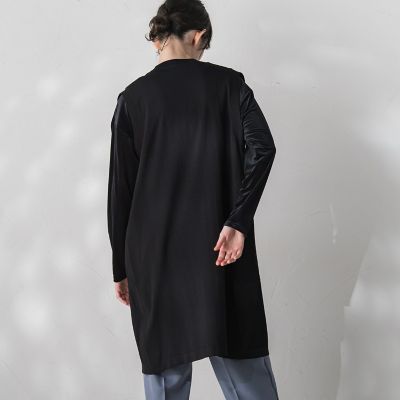シアトルメッシュニットジレ≪手洗い可能≫