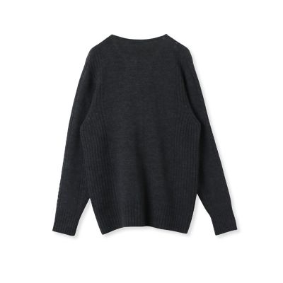 KARLKARLキーネックカーディガン≪手洗い可能≫ KARLKARLキーネックカーディガン≪手洗い可能≫ | la.f