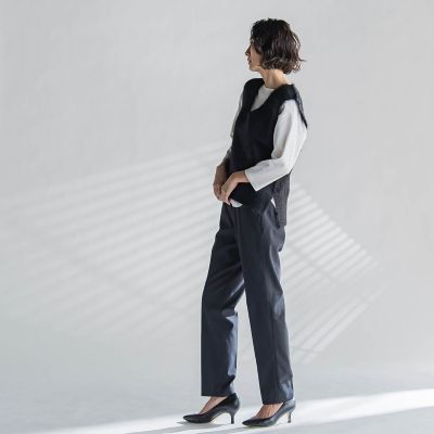 【ＷＥＢ限定】シャギーニットベスト≪手洗い可能≫