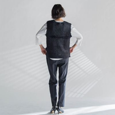 【ＷＥＢ限定】シャギーニットベスト≪手洗い可能≫