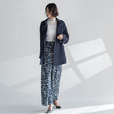 シアーモックネックニット≪手洗い可能≫ シアーモックネックニット≪手洗い可能≫ | la.f（ラ エフ