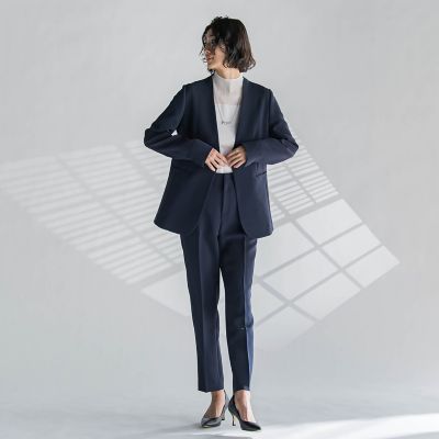 シアーモックネックニット≪手洗い可能≫ シアーモックネックニット≪手洗い可能≫ | la.f（Women）/ラ