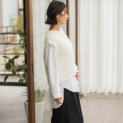 チュールモールニット≪手洗い可能≫ | la.f（Women）/ラ