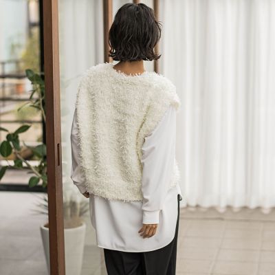 チュールモールニット≪手洗い可能≫ | la.f（Women）/ラ