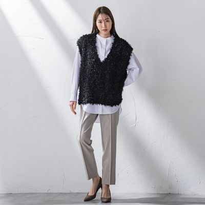 チュールモールニット≪手洗い可能≫ | la.f（Women）/ラ