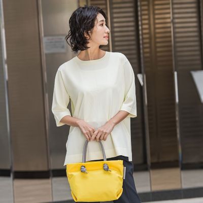 Ｔシャツ風ニットプルオーバー≪手洗い可能≫