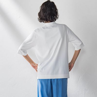 襟付きニット≪手洗い可能≫