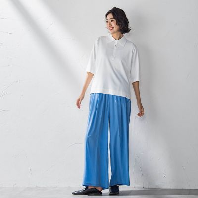 襟付きニット≪手洗い可能≫