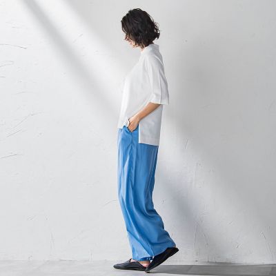 襟付きニット≪手洗い可能≫