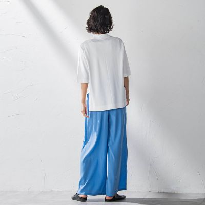 襟付きニット≪手洗い可能≫