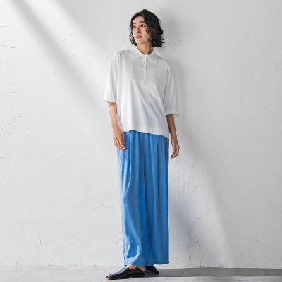 襟付きニット≪手洗い可能≫