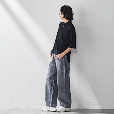 襟付きニット≪手洗い可能≫