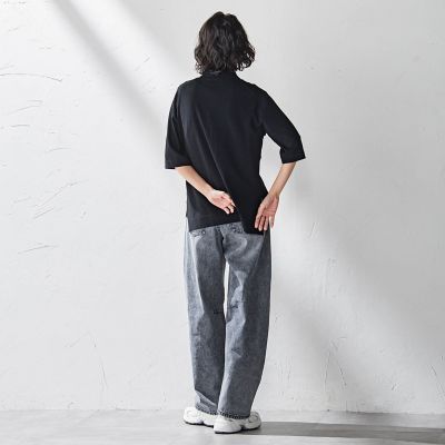 襟付きニット≪手洗い可能≫