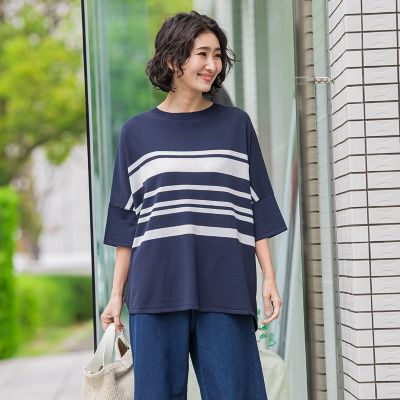 【ＷＥＢ限定】ボーダーニット≪手洗い可能≫