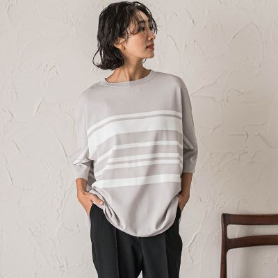 【ＷＥＢ限定】ボーダーニット≪手洗い可能≫