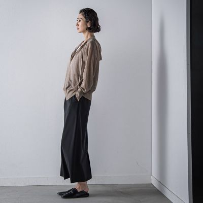 シアーシャイニーニットパーカー≪手洗い可能≫ | la.f（Women）/ラ