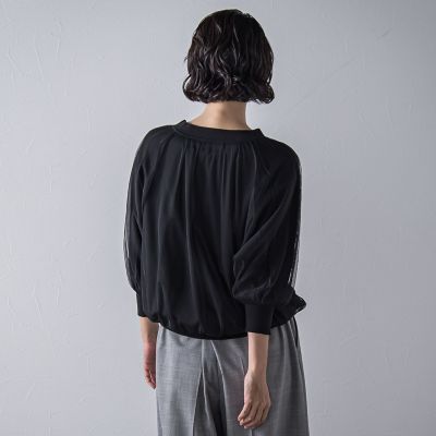 ◆幻◆ 希少美品　定価3.7万円 ADORE レーヨンプリーツ切り替えニット ◇幻◇ 希少美品 定価3.7万円 ADORE レーヨンプリーツ切り替えニット