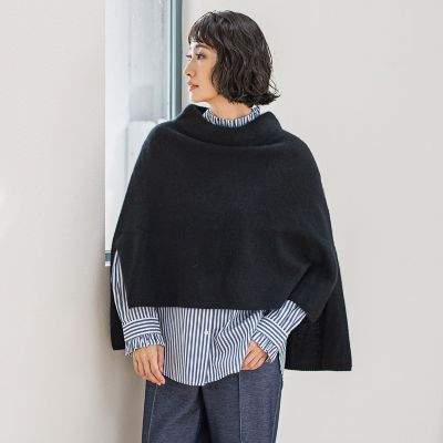 biyori】ケープニット≪手洗い可能≫ | la.f（Women）/ラ