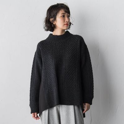 ハミルトンケーブル切り替えニット | la.f（Women）/ラ エフ | 三越