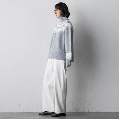 フェアアイル柄ニット | la.f（Women）/ラ エフ | 三越伊勢丹