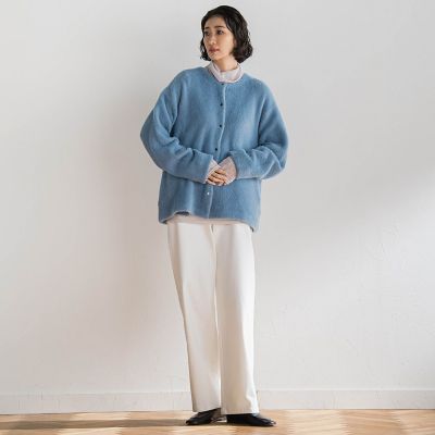 フェザーヤーンニットカーディガン | la.f（Women）/ラ エフ | 三越