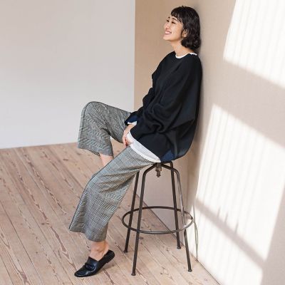 WEB限定】”3コーデが叶う2点セット”ニット×シャツ | la.f