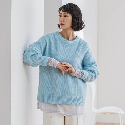 モヘヤ混スパンコールニット | la.f（Women）/ラ エフ | 三越伊勢丹