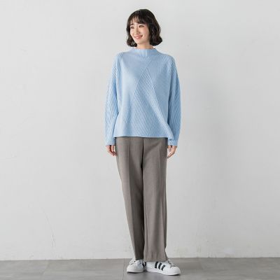 ヘリンボーンニット | la.f（Women）/ラ エフ | 三越伊勢丹