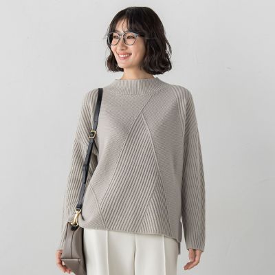 ヘリンボーンニット | la.f（Women）/ラ エフ | 三越伊勢丹
