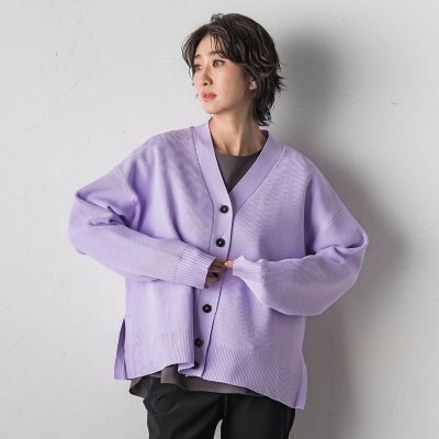 パープル系 レディースのカーディガン | 三越伊勢丹オンラインストア