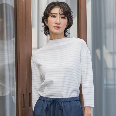 ＜la.f...（Women）＞モックネックニット