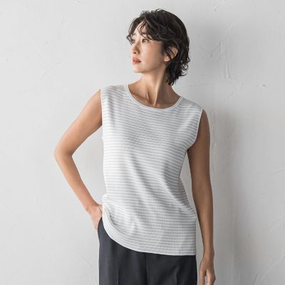 PLEATS PLEASE 2023年伊勢丹限定　タンクトップ プレミアムフライス タンクトップ（7720TO06） | β (Women