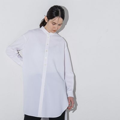 la.f...（Women）/ラ エフ ドライサッカーチュニックシャツブラウス≪洗濯機で洗える≫