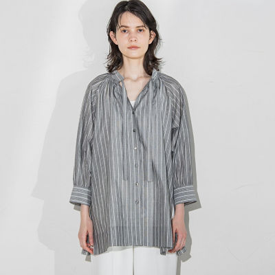 ラエフ（la．f．．．）/ラメストライプブラウス≪洗濯機で洗える≫ ラメストライプブラウス≪洗濯機で洗える≫ | la.f（Women）/ラ
