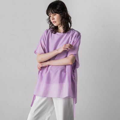 ブライトローン半袖ブラウス≪洗濯機で洗える≫