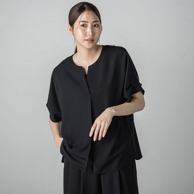 ＫＩＲＥＲＩストレッチブラウス≪洗濯機で洗える／機能性素材≫