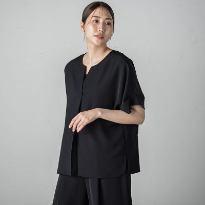 ＫＩＲＥＲＩストレッチブラウス≪洗濯機で洗える／機能性素材≫
