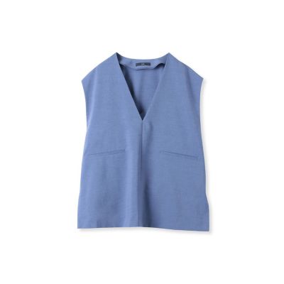 【ＷＥＢ限定】リネンライクベスト≪セットアップ対応／洗濯機で洗える≫