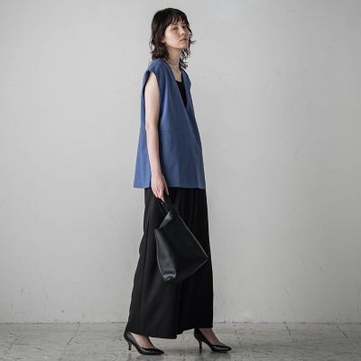 【ＷＥＢ限定】リネンライクベスト≪セットアップ対応／洗濯機で洗える≫