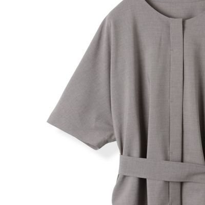【ＷＥＢ限定】リネンライク２ＷＡＹブラウス≪セットアップ対応／洗濯機で洗える≫