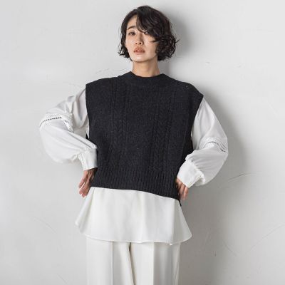 フルダルスパンマイクロピーチブラウス≪洗濯機で洗える≫
