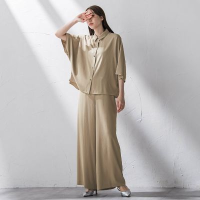 キレリシャツブラウス≪洗濯機で洗える≫