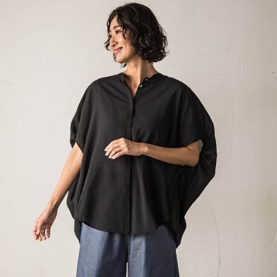 【ｂｉｙｏｒｉ】”さらり、ふわり”自然体でいられる上品ブラウス《手洗い可能》