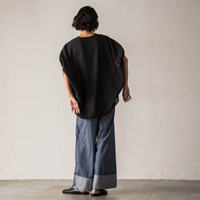 【ｂｉｙｏｒｉ】”さらり、ふわり”自然体でいられる上品ブラウス《手洗い可能》