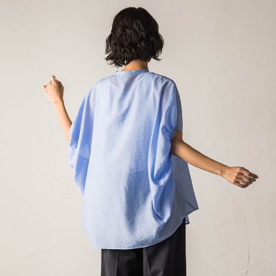 【ｂｉｙｏｒｉ】”さらり、ふわり”自然体でいられる上品ブラウス《手洗い可能》
