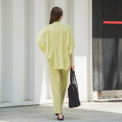 【ＷＥＢ限定】タンブラーブッチャーブラウス≪手洗い可能≫