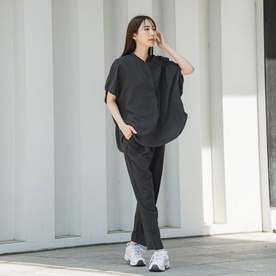 【ＷＥＢ限定】タンブラーブッチャーブラウス≪手洗い可能≫