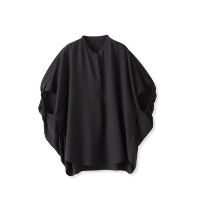 【ＷＥＢ限定】タンブラーブッチャーブラウス≪手洗い可能≫
