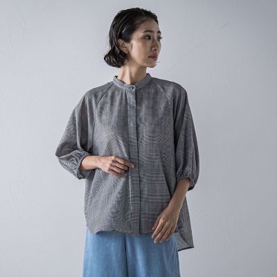 la.f...（Women）/ラ エフ ジョーゼットブラウス&#8810;洗濯機で洗える&#8811; 24ブラック系その他 トップス【三越伊勢丹/公式】