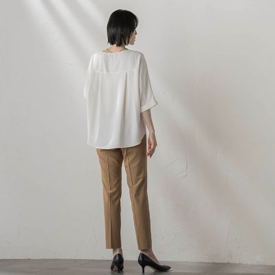 ジョーゼットブラウス≪洗濯機で洗える≫ | la.f (Women)/ラ エフ